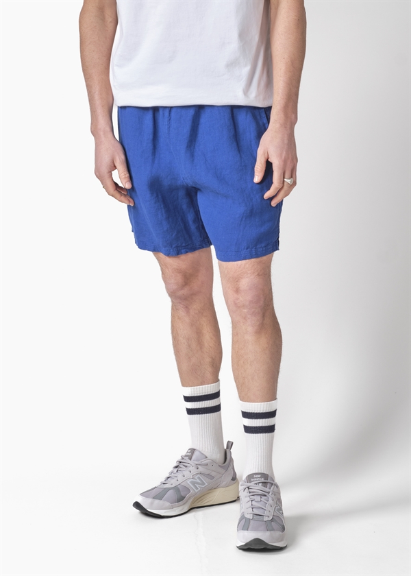 Klitmøller Collective Bertram shorts GOTS - Surf blue